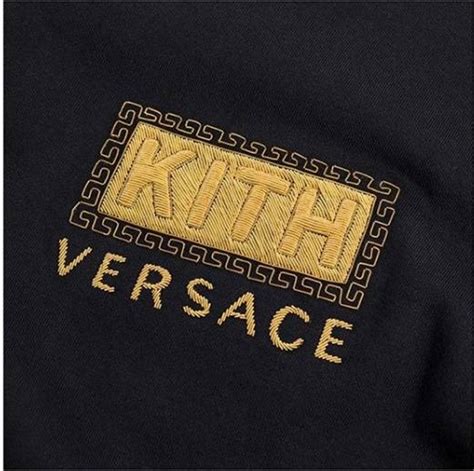 kith versace crewneck|Versace kith capsules.